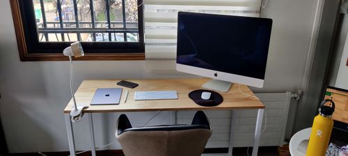 Customer photo review of Escritorio MIMA 120 x 50 Blanco