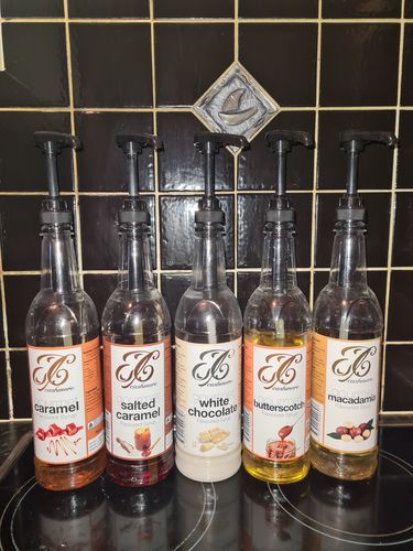 Customer photo review of Syrup Pump for 750mL Bottle - 4 PACK
