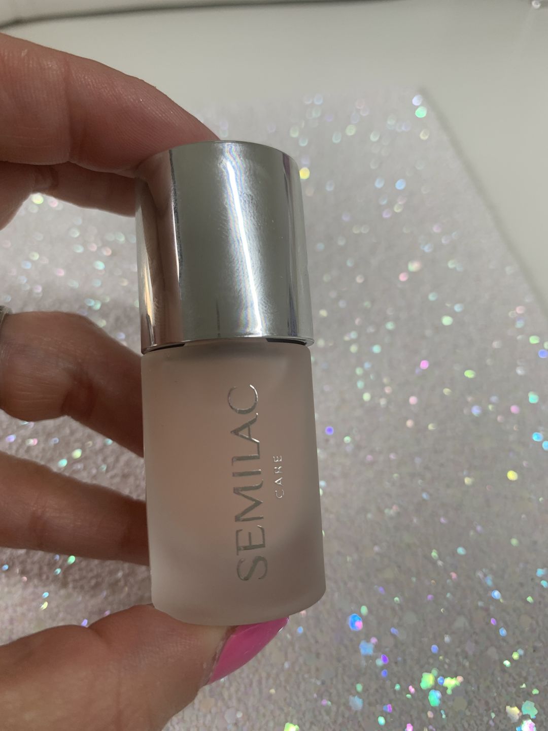 Customer photo review of Semilac Vitamin Primer for Nail Gel Polish 7 ml
