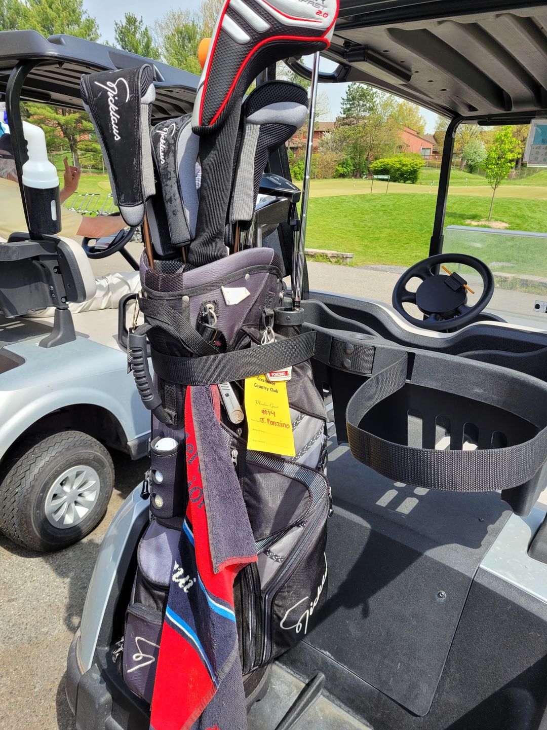 Customer photo review of Telos Premium Golf Tees