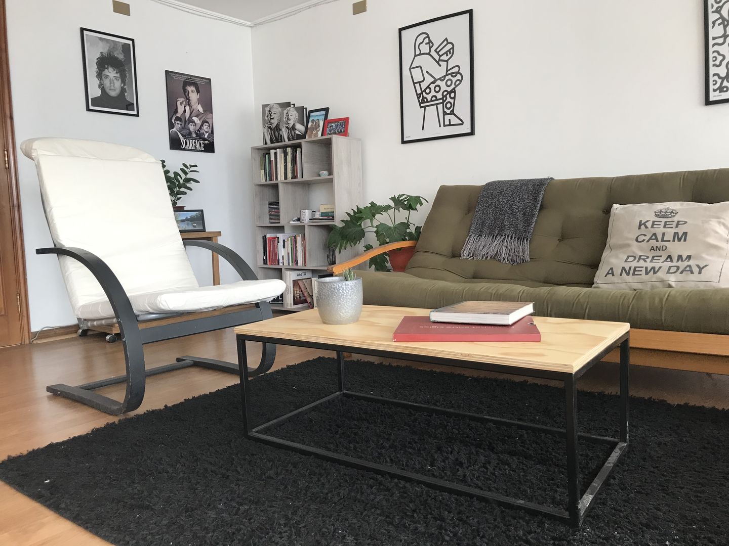 Customer photo review of Mesa de Centro Rectangular