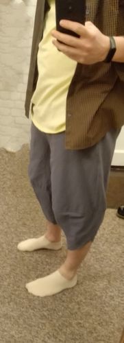 Customer photo review of Summer Cotton Harem Pants