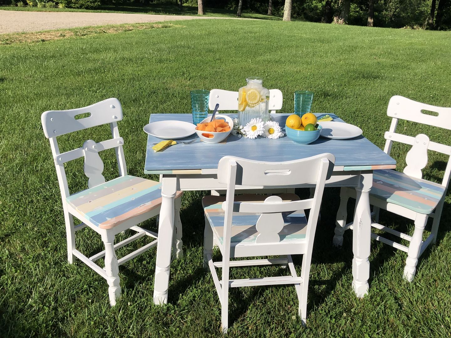 Customer photo review of Lake Como Nights - One Step Paint