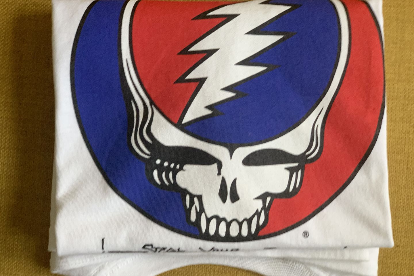 Customer photo review of Grateful Dead Steal Your Face T Shirt