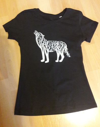 Customer photo review of WOLF ÄSTE - Bio Damen Shirt