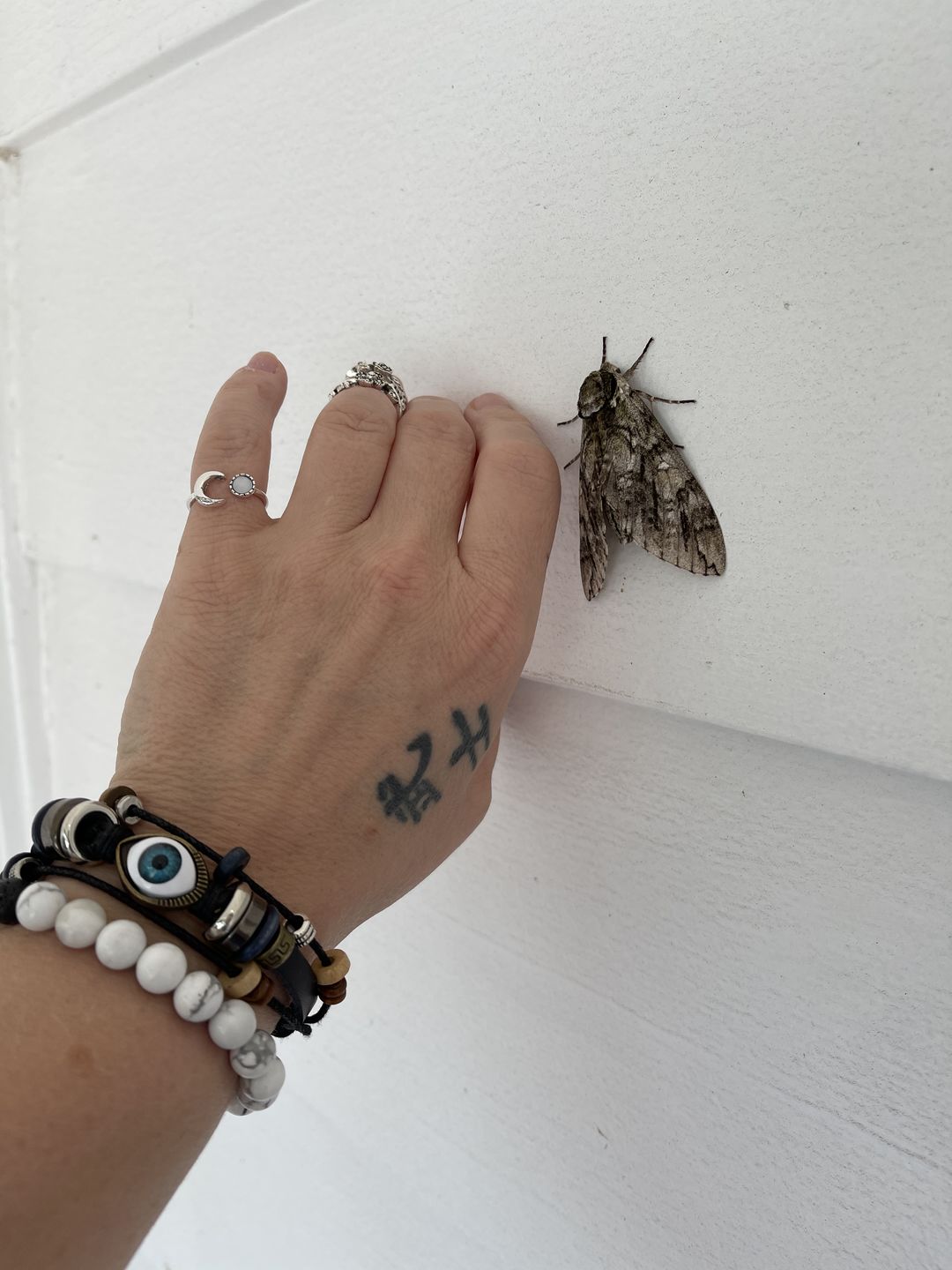 Customer photo review of Anti-jealousy Evil Eye Bracelet