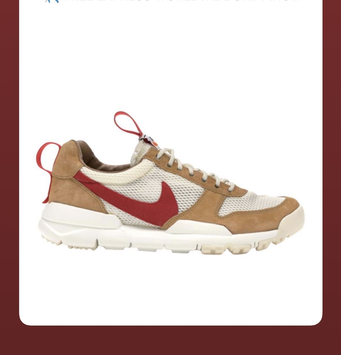 Customer photo review of NikeCraft Mars Yard Shoe 2.0 Tom Sachs Space Camp