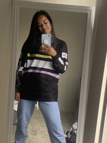 Customer photo review of Send It Jersey Black