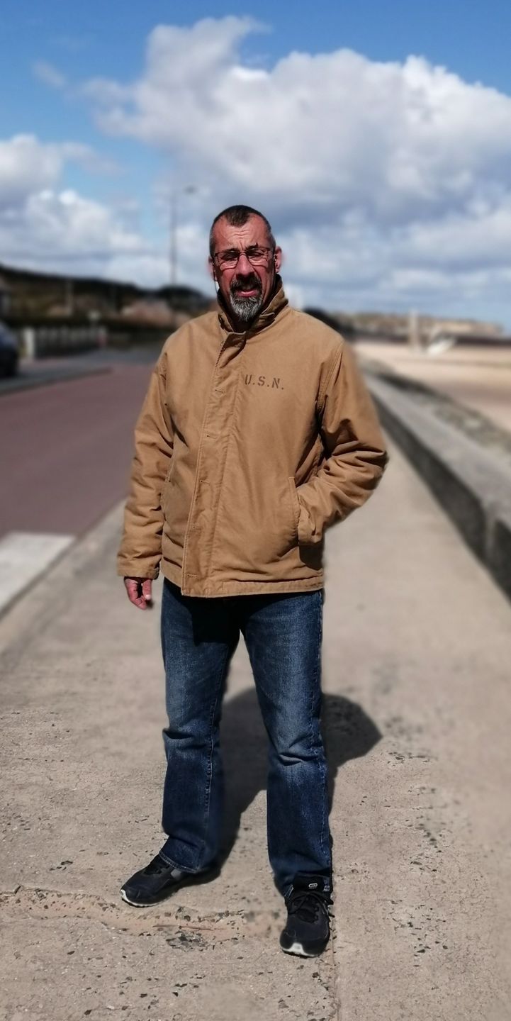 Customer photo review of 1940s US Navy N-1 Deck Jacket - Cost-effective Version