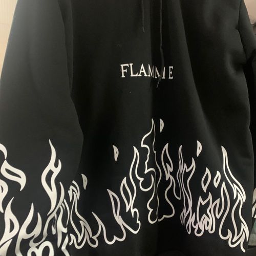 Customer photo review of Harajuku Style Flamme Hoodie