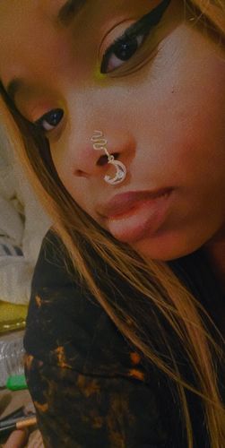Customer photo review of Dyme Nose Cuff