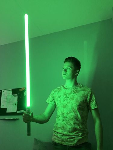 Customer photo review of Young Apprentice | Color changing Saber