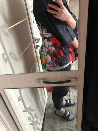 Customer photo review of Japanese Hannya Demon Kimono Shirt