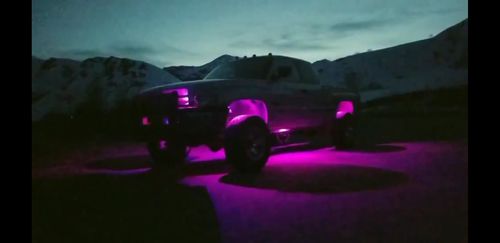 Customer photo review of Premium RGB+W Rock Lights