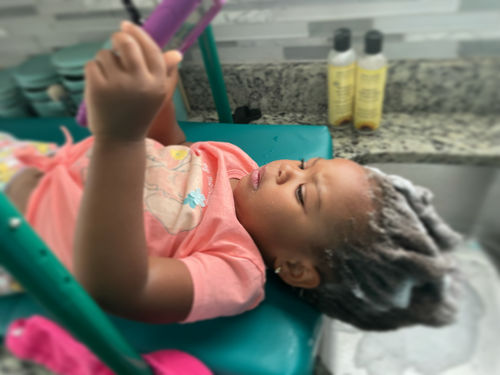 Customer photo review of Shampoo Mat Deluxe
