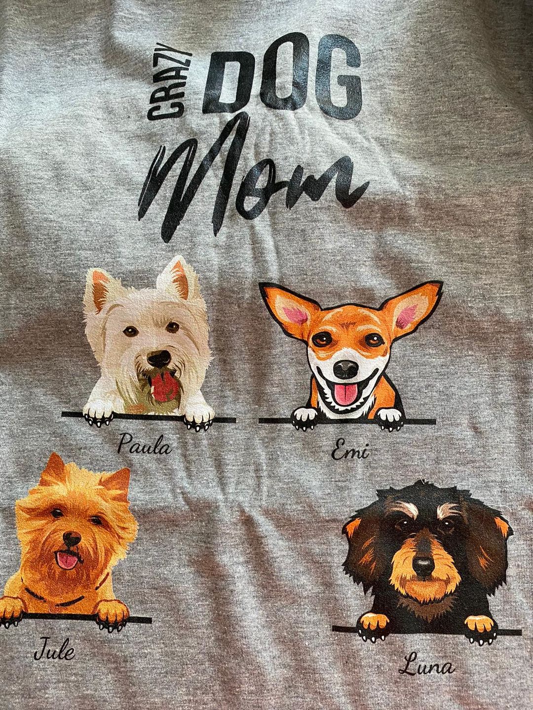 Customer photo review of Haustiereltern - Individuelles T-Shirt