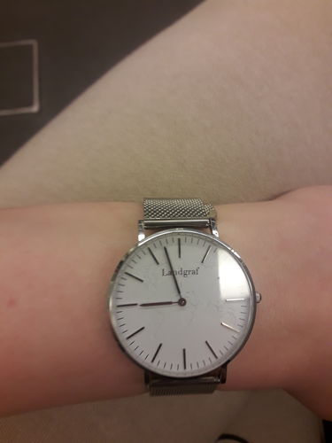 Customer photo review of World Edition Silver White