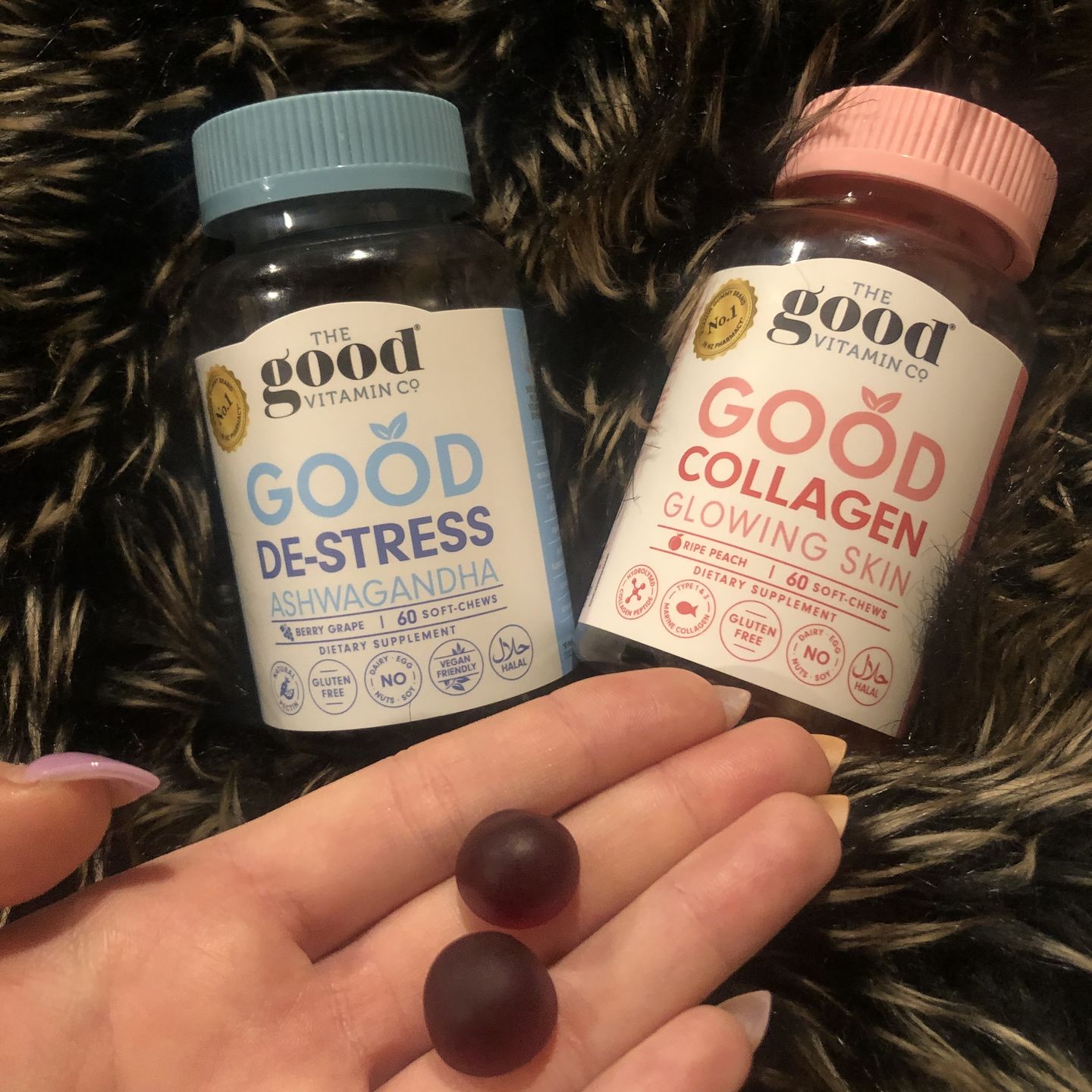 Customer photo review of Good Destress Ashwagandha Supplements