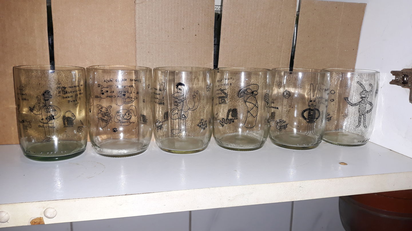 Customer photo review of Pack Estudio 31 Minutos Juegos de 6 Vasitos 200 Ml