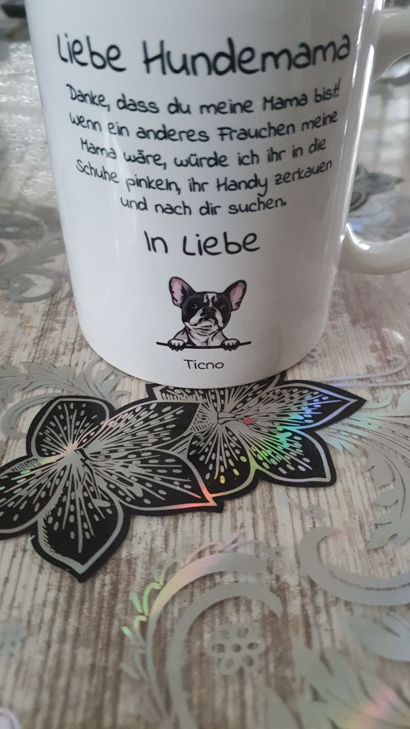 Customer photo review of Liebe Hundemama - Individuelle Tasse