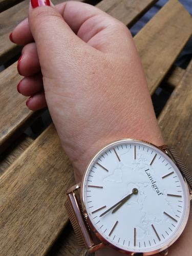 Customer photo review of World Edition Rosé Gold White