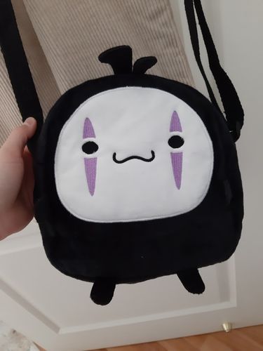Customer photo review of Kawaii Style No Face Crossbody Bag