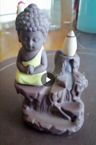 Customer photo review of Porta Incienso Monje + 10 Inciensos Especiales de regalo