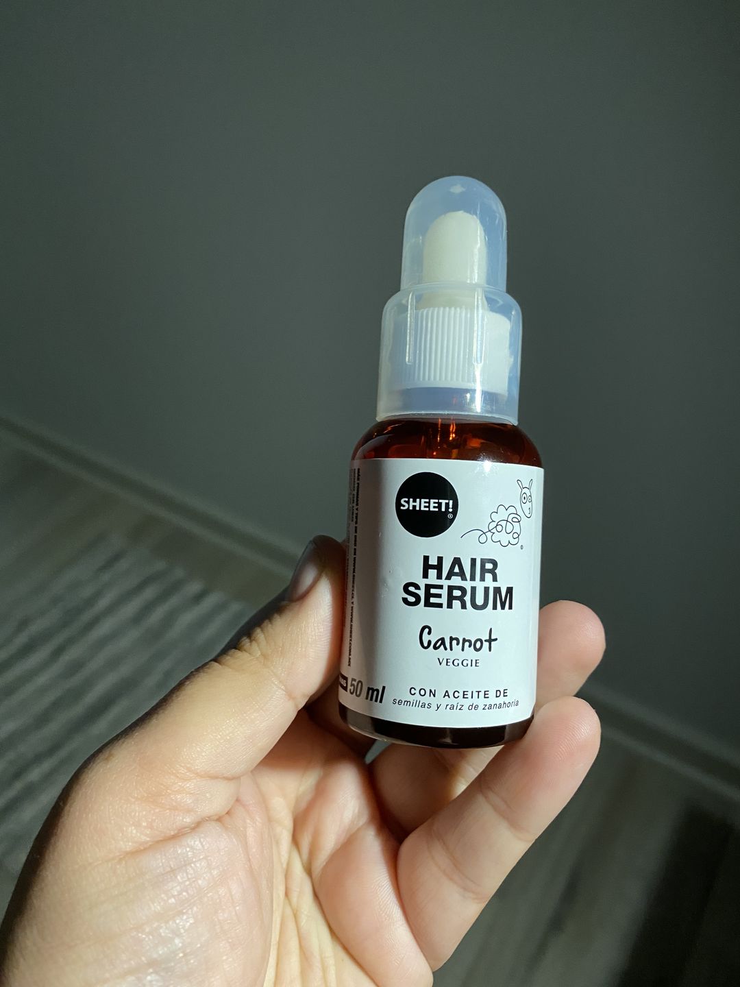 Customer photo review of SERUM ZANAHORIA PELO Y PESTAÑAS