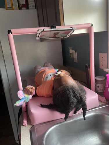 Customer photo review of Shampoo Mat Deluxe