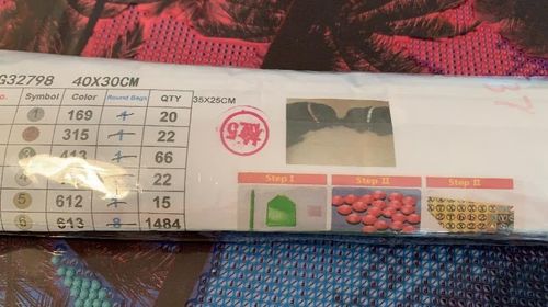 Customer photo review of Your Advanced Custom Diamond Painting Kit - Premium Quality