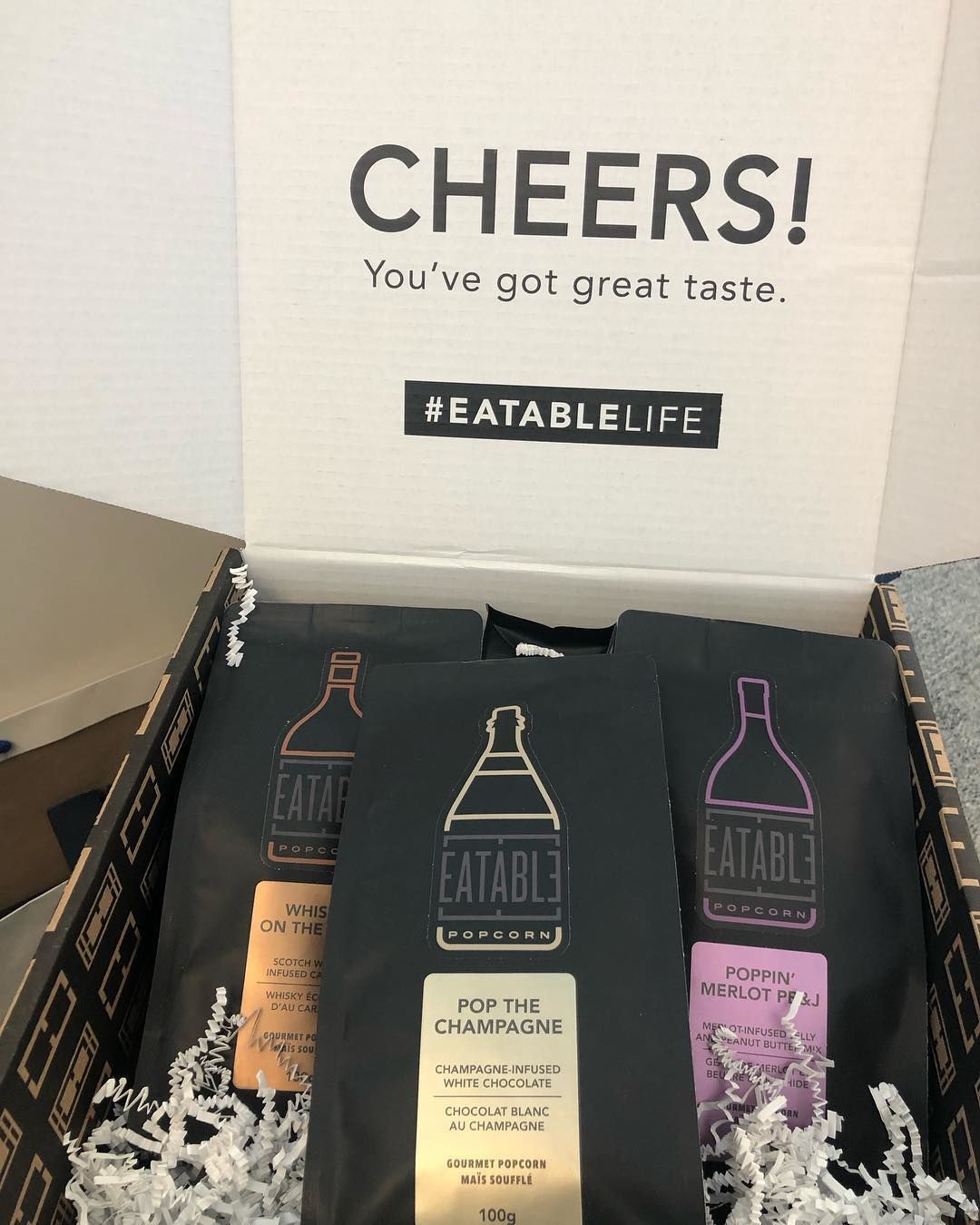 Customer photo review of Pop the Salt & Tequila (4.4oz)  - Añejo Infused Caramel Popcorn