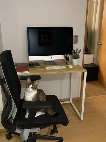 Customer photo review of Escritorio MIMA 90 x 50 Blanco