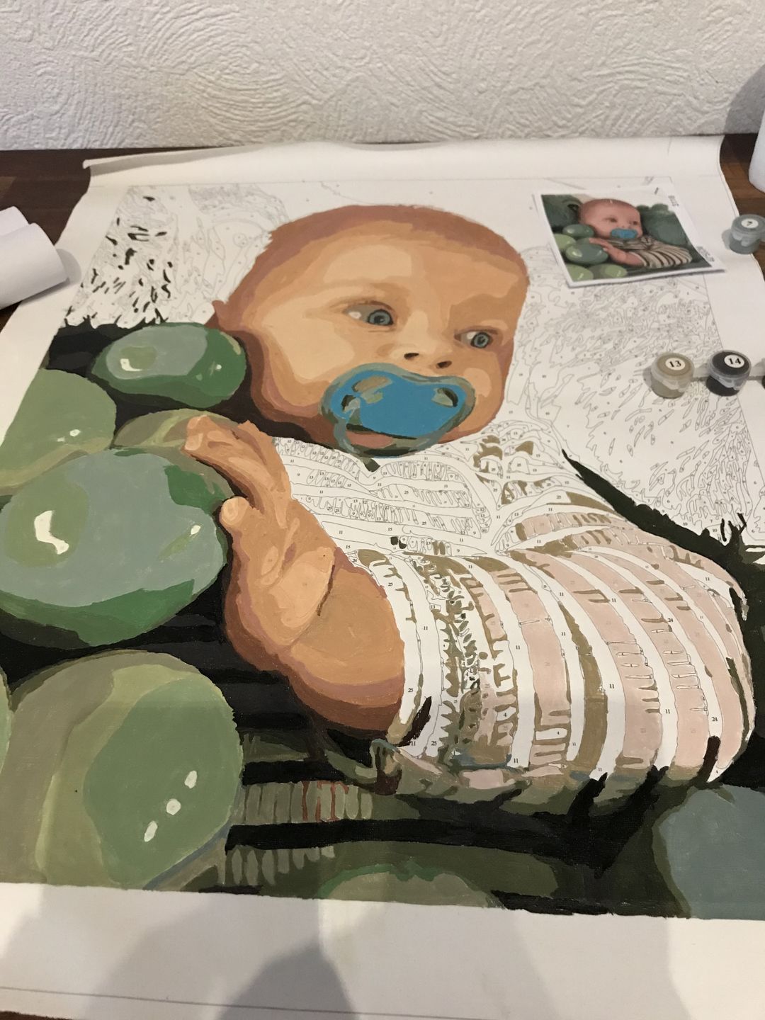 Customer photo review of MAL EFTER TAL EGET BILLEDE- Mange størrelser med hurtig levering
