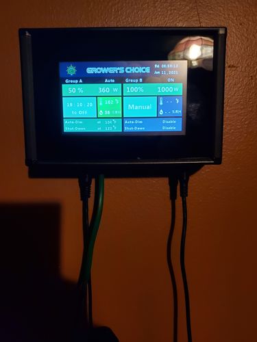 Customer photo review of Growers Choice Master Lighting Controller