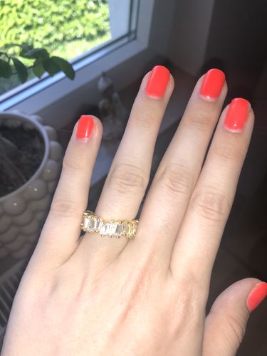 Customer photo review of Poppy Ring Gold I 925 Sterling Silber