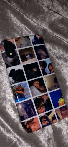 Customer photo review of Multi Photo Collage iPhone Case