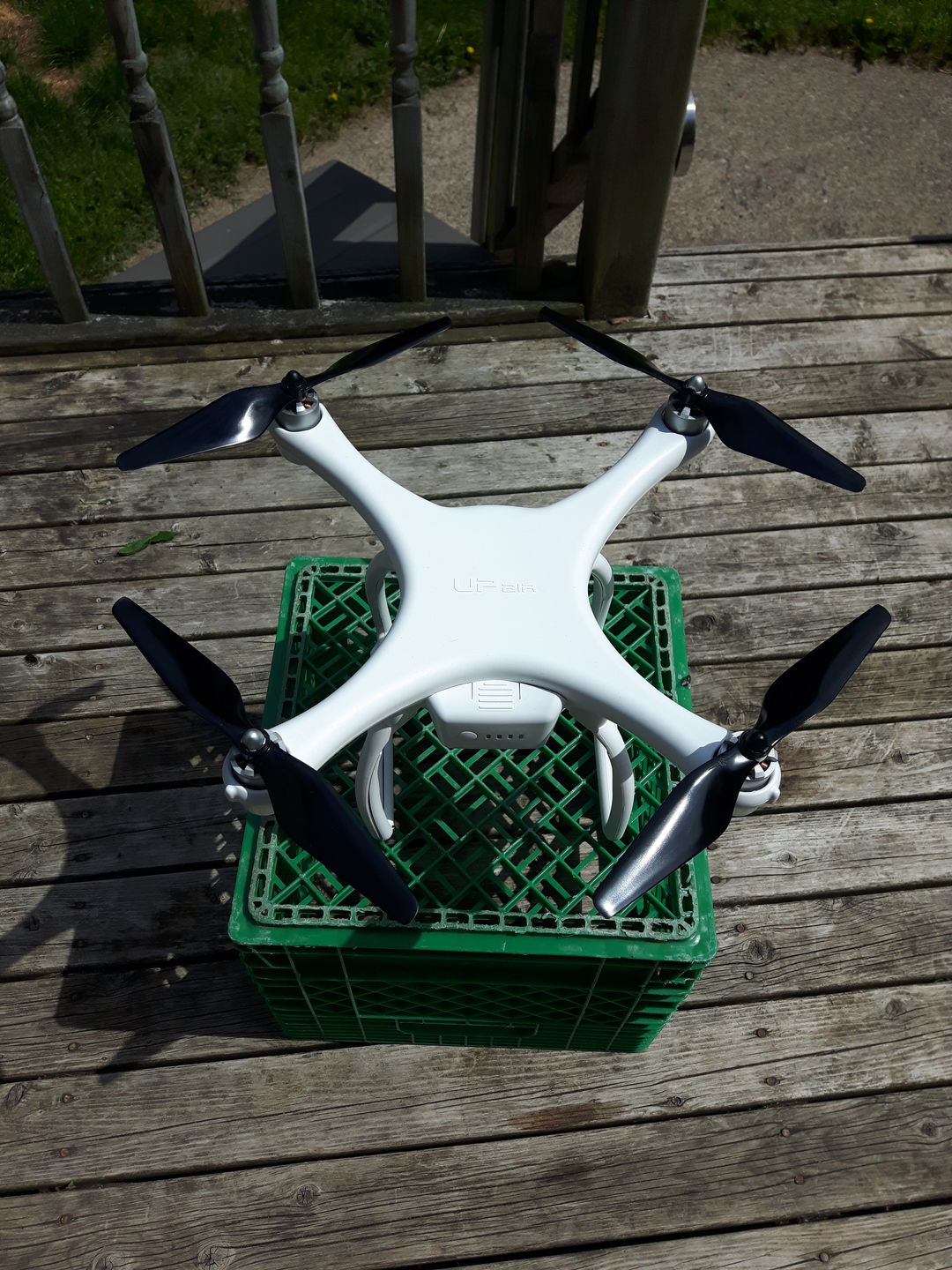 Customer photo review of DJI Phantom 1-3 Upgrade Propellers - MR PH 9.4x5 Set x4 Black