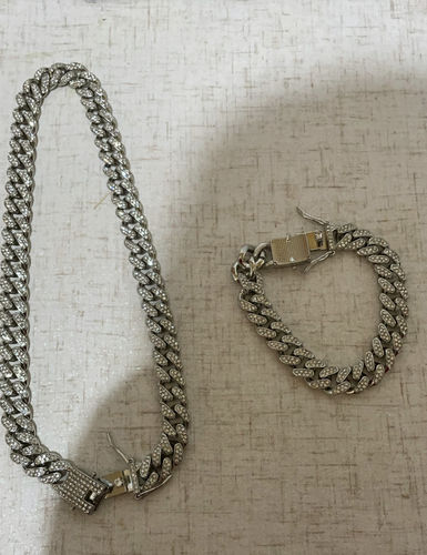 Customer photo review of SET ICEBERG - Collana & Bracciale - Silver