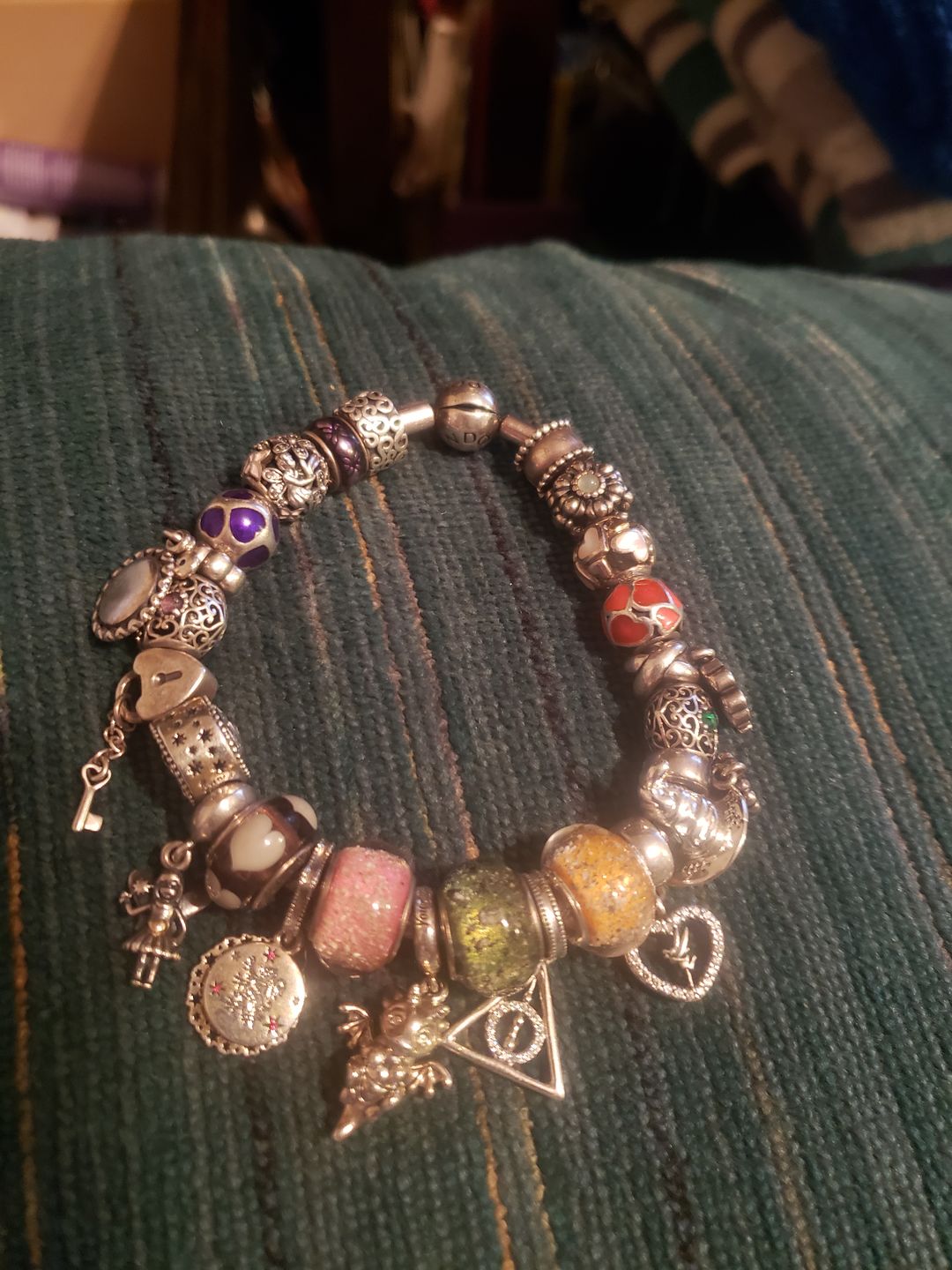 Customer photo review of Metallic Bead Multi-Pack with Cremains