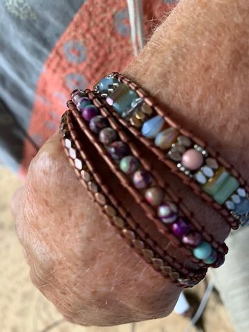 Customer photo review of Imperial Flower Protection Wrap Bracelet