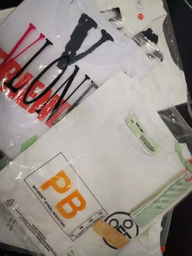 Customer photo review of VLONE 001 T-Shirt Multiple styles