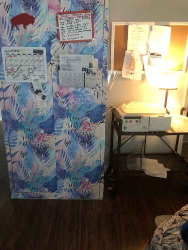 Customer photo review of Removable Wallpaper Scandinavian Wallpaper Temporary Wallpaper Minimalistic Wallpaper Peel and Stick Wallpaper Wall Paper - B003