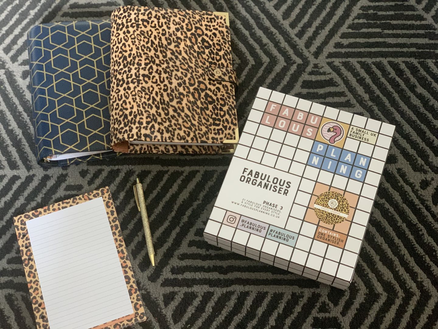 Customer photo review of Leopard Organiser Shell