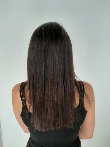 Customer photo review of KIT DE LISSAGE BRÉSILIEN