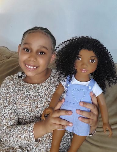 Customer photo review of Healthy Roots Doll: Zoe