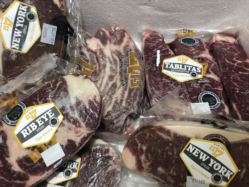 Reseña con foto de un cliente sobre Kit Carne Asada