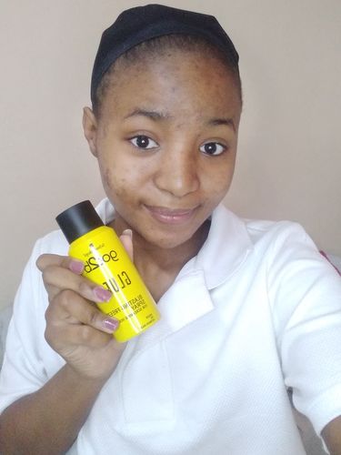 Customer photo review of Got2b Glue Extreme Freeze Spray - mini