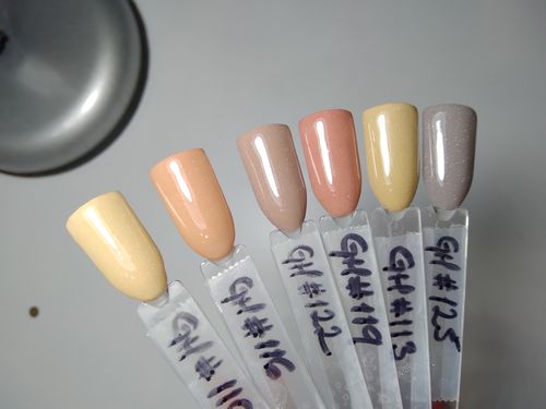 Customer photo review of GHDip Dip Powder Nail Kit G6401(Shimmer Nude Color)