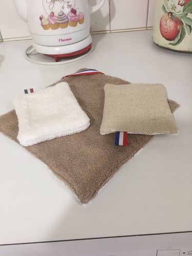 Customer photo review of Lot d'Essuie-Tout Lavable HEYJUTE®