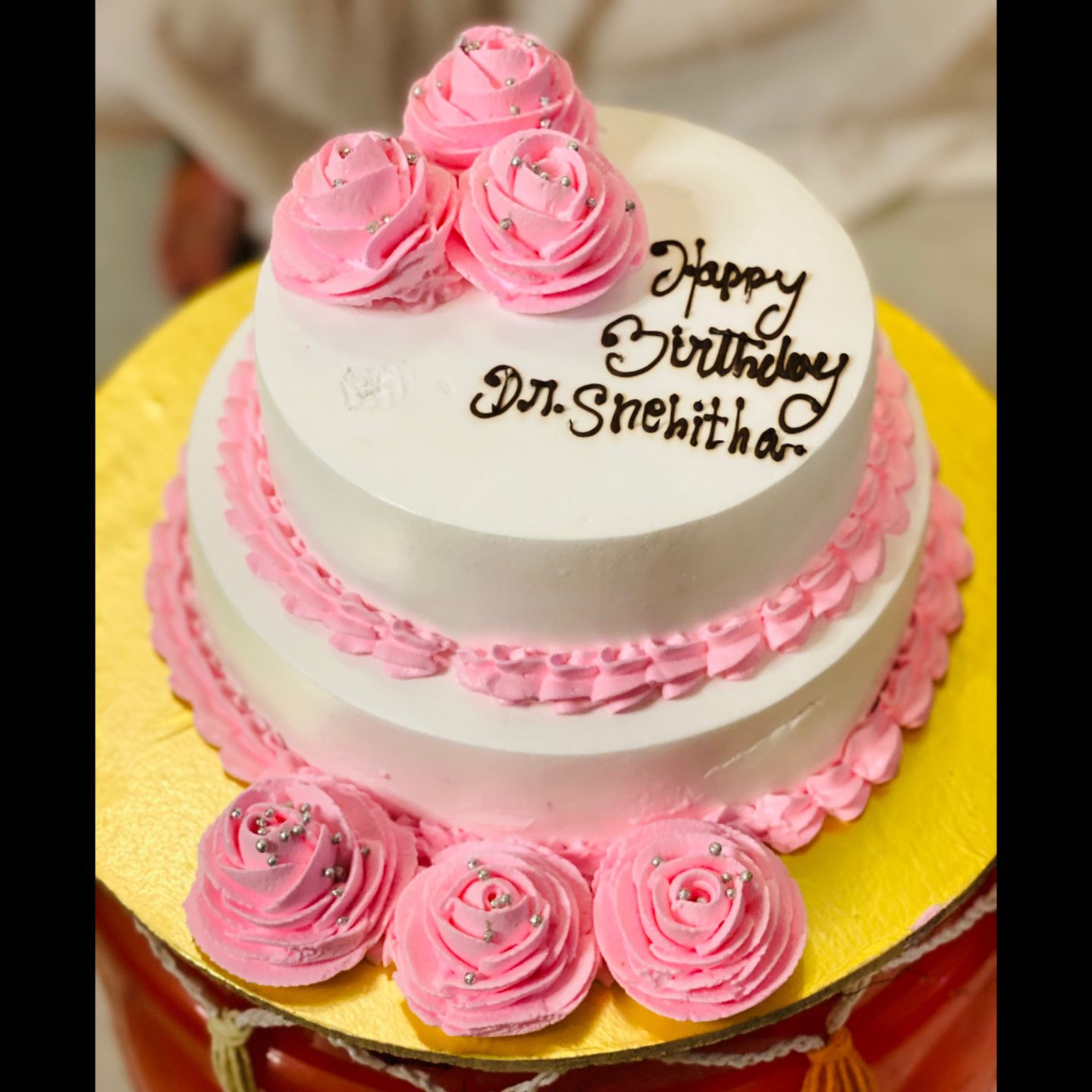 Customer photo review of Floral Cake 2